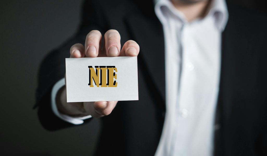 A guy bragging about sorting his NIE